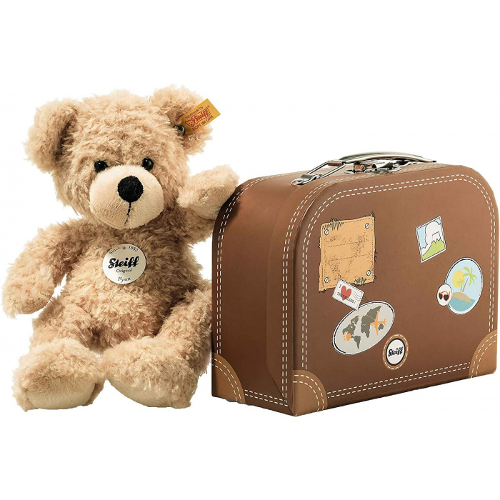 Steiff Felpa Per Bimba Con Applique Orsacchiotto Morbido E Coroncina Di Fiori - Colore Bacche, Comoda E Con Bottoni Spalla - 4