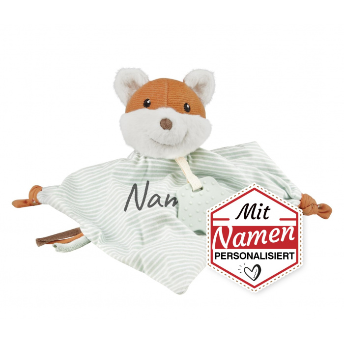 Baby Geschenk personalisiert: Schmusetuch Fuchs Filou von Sterntaler mit Namen bestickt