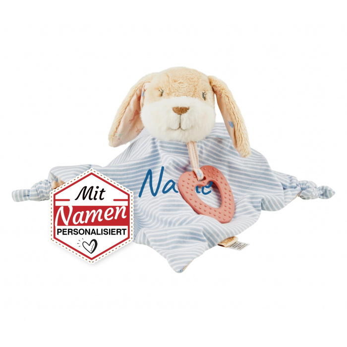 Baby Geschenk personalisiert: Schmusetuch Hase Hanni von Sterntaler mit Namen bestickt