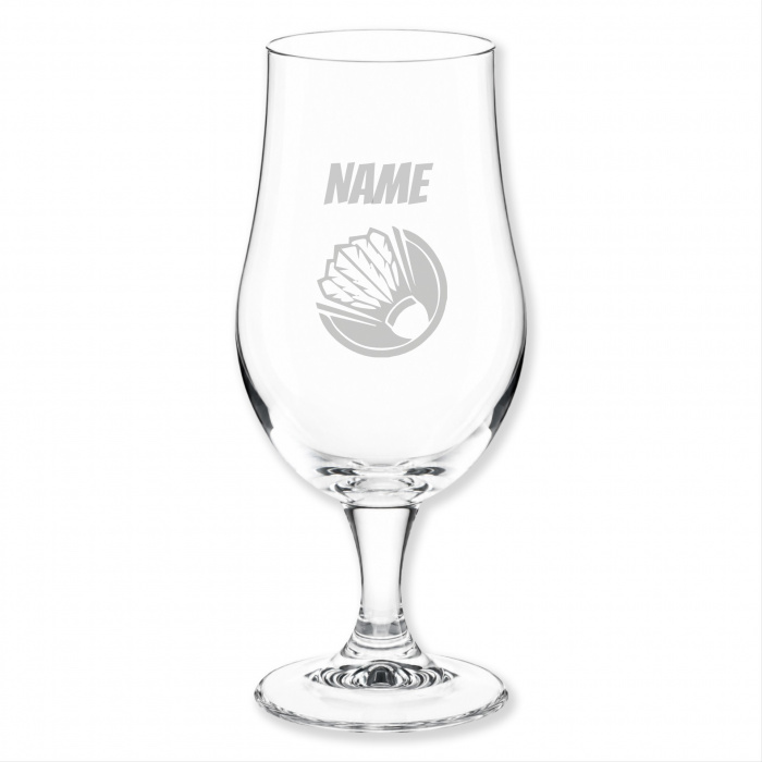 Badminton Geschenke, Biertulpe Federball