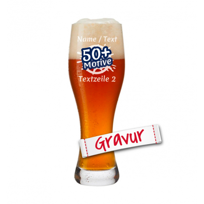 LEONARDO Bierglas mit Gravur – Vatertagsgeschenk