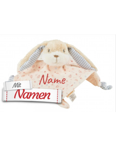 Hase Hanni Schmusetuch mit Namen bestickt von Sterntaler, Personalisiertes Baby Geschenk