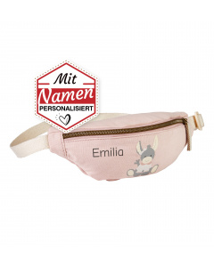 Sterntaler Emmi Girl Hip Bag / Bauchtasche für Mädchen mit Namen personalisiert, bestickt