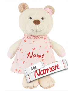 Sterntaler Teddybär personalisiert, Bär Betty – mit Namen bestickt, Geschenk für Mädchen