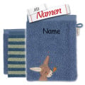 Sterntaler 3er-Pack Waschhandschuh Emmilius, bestickt