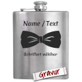 Trauzeuge Flachmann mit Gravur personalisiert - Perfektes Hochzeitsgeschenk