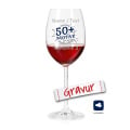LEONARDO Daily Weinglas mit Gravur, personalisiert mit Namen, Wunschtext oder Datum, Lasergravur, Geschenk zum Geburtstag oder zur Hochzeit, 0,3 l
