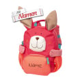 Sigikid Kindergarten Rucksack Hase pink, bestickt