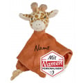 Baby Geschenk personalisiert Giraffe Kaya Giraffe Schmusetuch von Sterntaler mit Namen bestickt