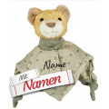 Baby Geschenk personalisiert: Schmusetuch Löwe Leo von Sterntaler mit Namen bestickt als Tröster zur Geburt und Taufe