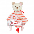 Babygeschenke: Sterntaler Schmusetuch Bär Betty bestickt mit Namen