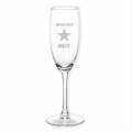 Examen Geschenk: Sektglas mit Sternmotiv und Gravur - Abi 2026
