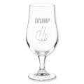 Geburtstagsgeschenk für Männer: Bierglas mit Mittelfingergravur