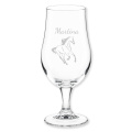 Geschenk für Pferdeliebhaber: Graviertes Bierglas für Frauen mit Gravur