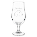 Geschenk Hund, Bierglas, Geburtstag, Gravur