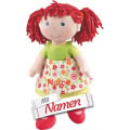 HABA Kuschelpuppe Liese: Mädchen Geschenk personalisiert zur Geburt, Erste Baby Puppe, bestickt