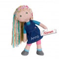 HABA Stoffpuppe mit Namen bestickt – Puppe Auri