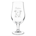 Hunde Geschenkidee, Bierglas, Namensgravur