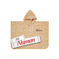 Kinder Poncho personalisiert – Sterntaler Giraffe Kaya Poncho-Handtuch mit Namen bestickt