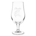 Pferdegeschenk für Erwachsene: Graviertes Bierglas mit Pferdemotiv mit Gravur
