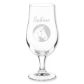 Pferdemotiv Bierglas graviert für Pferdeliebhaber Geburtstagsgeschenk mit Gravur