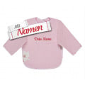 Sterntaler Ärmellätzchen Bär Betty mit Namen bestickt personalisiert, 50 x 73 cm Rosa