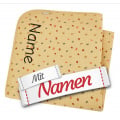 Sterntaler Babydecke Musselin mit Namen – Safari Kollektion, Kuscheldecke personalisiert, Kinder Kuscheldecke, bestickt