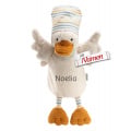 Sterntaler Handpuppe Ente Edda Lou, Schmusetuch mit Namen, Taufgeschenk, bestickt