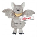 Sterntaler Handpuppe Fledermaus mit Namen bestickt, personalisiertes Geschenk zur Geburt
