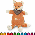Sterntaler Handpuppe Fuchs bestickt mit Namen, personalisierbar, Geschenk zur Taufe & Geburtstag