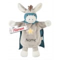 Sterntaler Handpuppe Superheld Emmi mit Namen bestickt, personalisiertes Babygeschenk