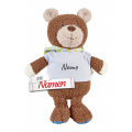 Sterntaler Kuscheltier Teddybär personalisiert Bär Bob – mit Namen bestickt, 32 cm, braun
