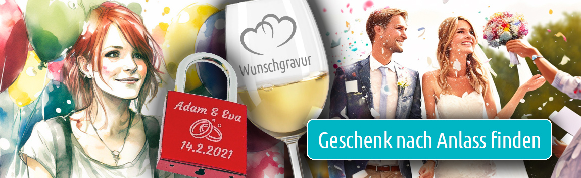 Geschenke nach Anlass finden